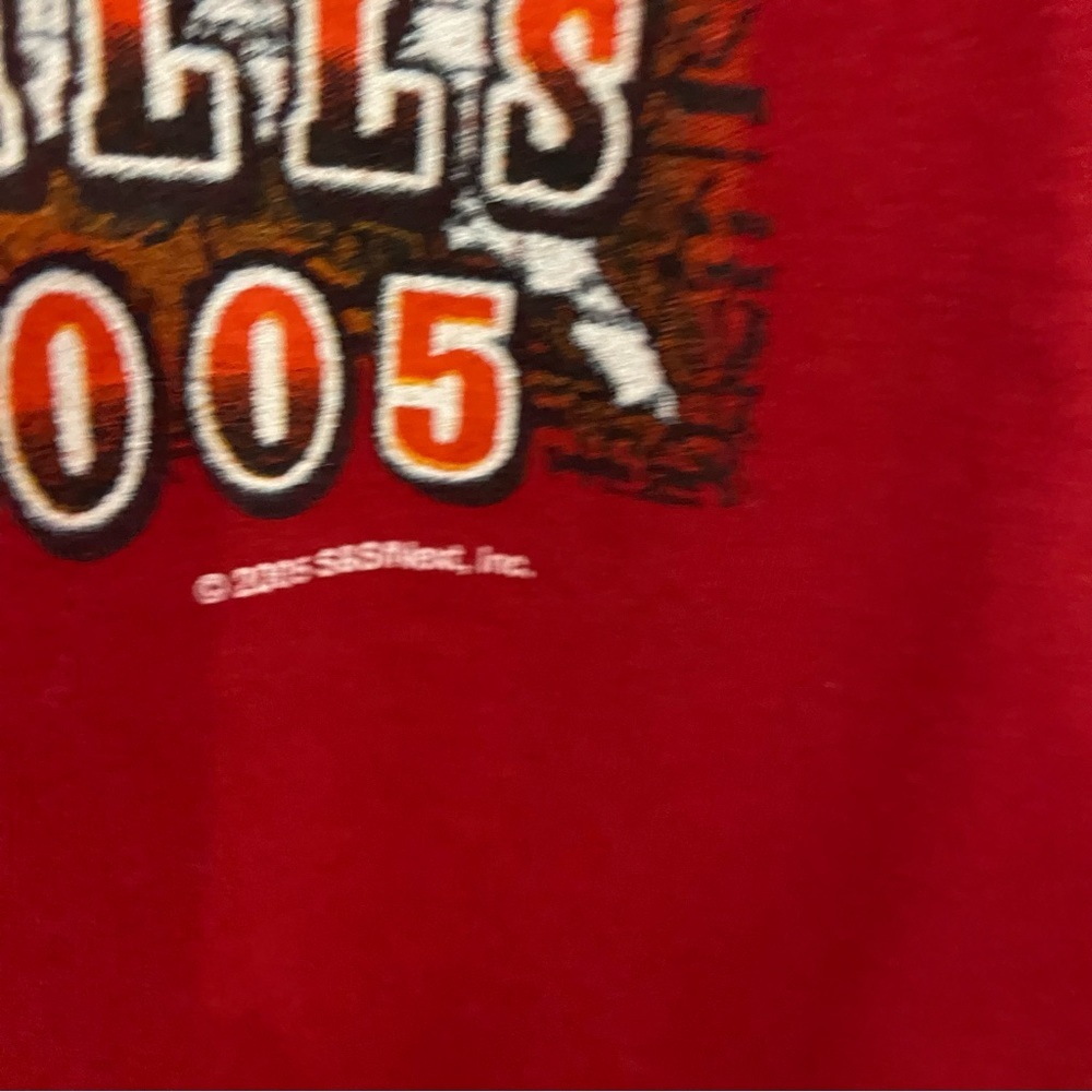 Vintage 2005 Sturgis biker rally graphic T-shirt men’s XL Eagle black hills - Picture 4 of 7